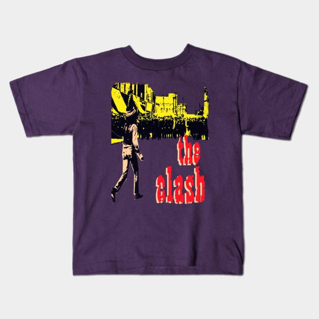 Super Black Market Clash Original Aesthetic Tribute 〶 Kids T-Shirt by Terahertz'Cloth